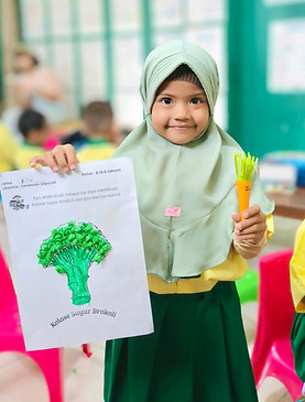 Kegiatan murid di Chatya Manis