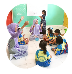 Kegiatan murid di Chatya Manis